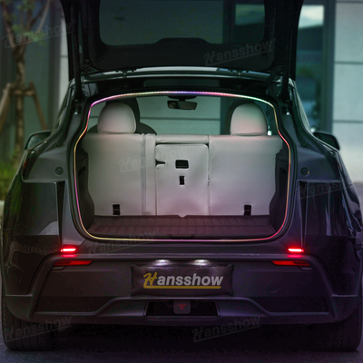 Model Y Juniper Rear Trunk Ambient Lighting RGB LED Light Strips - user-friendly setup