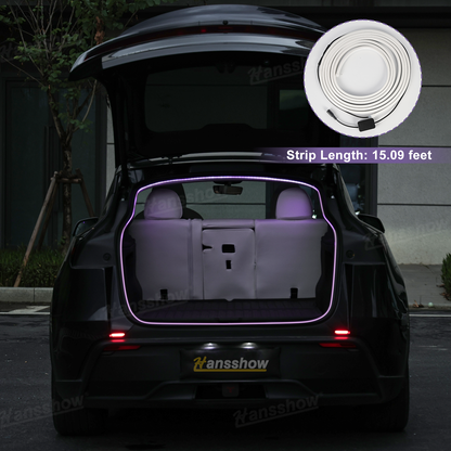 Model Y Juniper Rear Trunk Ambient Lighting RGB LED Light Strips - color customization