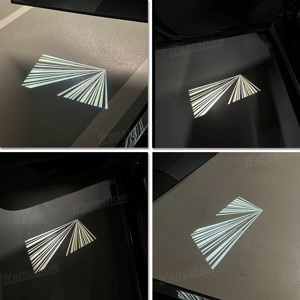 Model 3&Y Welcome Light Launch Series Door Projector Lamps for Tesla Model Y - stylish entrance