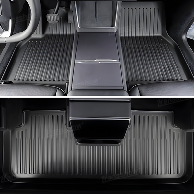Model Y Juniper Floor Mats with Tesla logo
