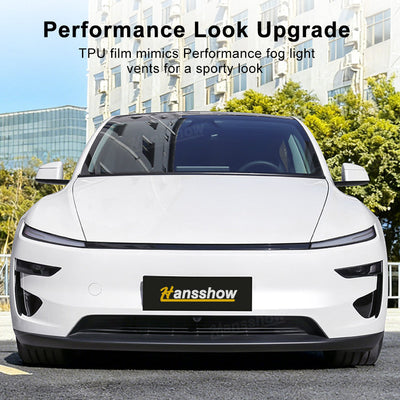 Model Y Juniper TPU Front Bumper Air Vent Film close-up detail