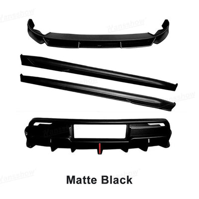 Model Y Juniper ABS Full Aero Body Kit overall view on Tesla Model Y