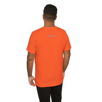 SWA Signature Splash Tee in orange color on mannequin