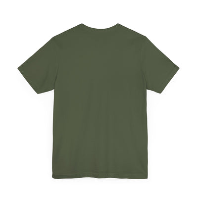 OG Logo Tee back view in military green