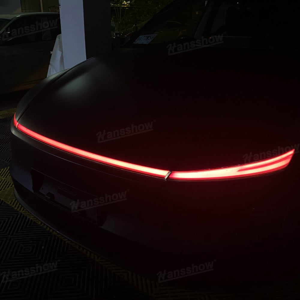 Model Y Juniper Headlight & Light Bar PPF Protective Color Film - side angle