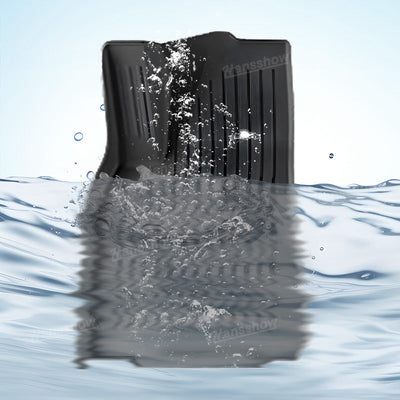 Model 3 Waterproof Floor Mats All Weather Floor Liners (Full Set) - close-up detail