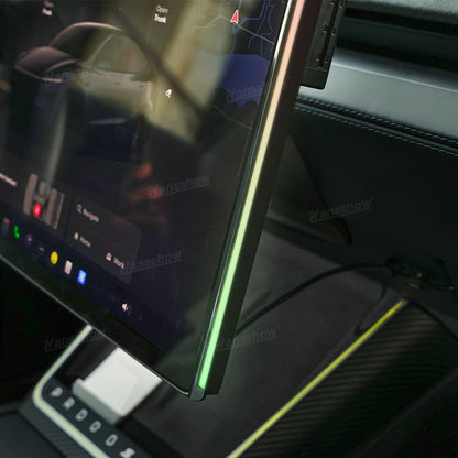 Model Y Juniper Center Console Screen Ambient Light in vehicle