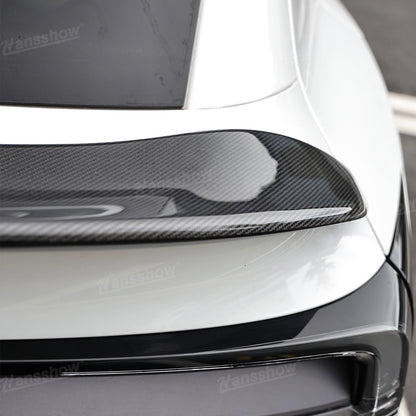 V-Style Rear Spoiler for Tesla Model Y aerodynamic design