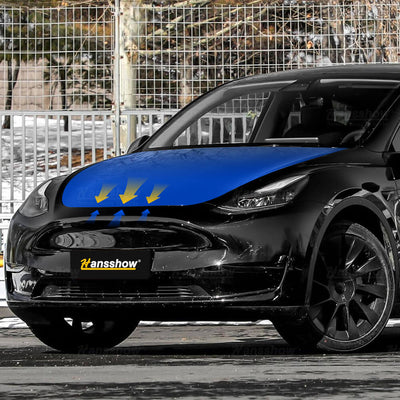 2021+ Model 3/Y/S/X/3 Highland Silent Front Trunk Electric Suction Lock in action