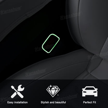 Model Y Juniper/3 Highland Ambient Lighting Kit in low light