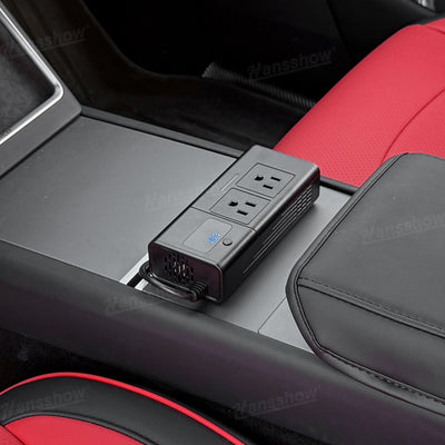 200W Power Inverter for Tesla Model Y interior integration