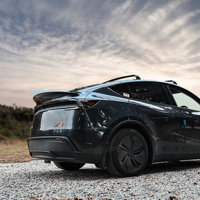 Model Y Juniper Spoiler Real Carbon Fiber Wing Rear Trunk Lip Lid - lightweight construction