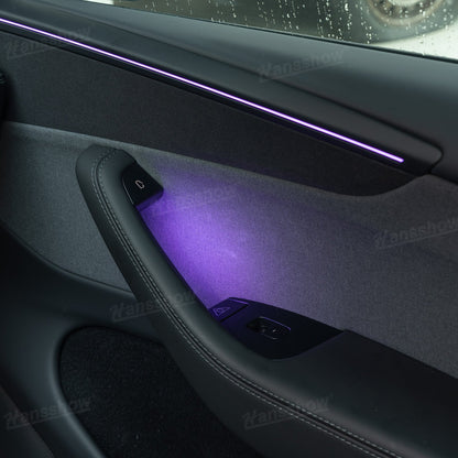 Model Y Juniper Ambient Lighting Kit touchscreen control