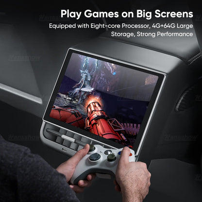 H86 Android Rear Entertainment Screen in Tesla Model 3/Y interior