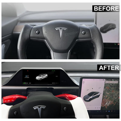 Model 3/Y 8.9" Integrated Dashboard Display Screen detail close-up