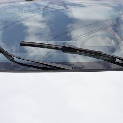 Model Y Juniper Hood Wind Deflector on Tesla Model Y
