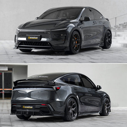 Model Y Juniper ABS Body Kit Performance Style Side Skirts - profile view