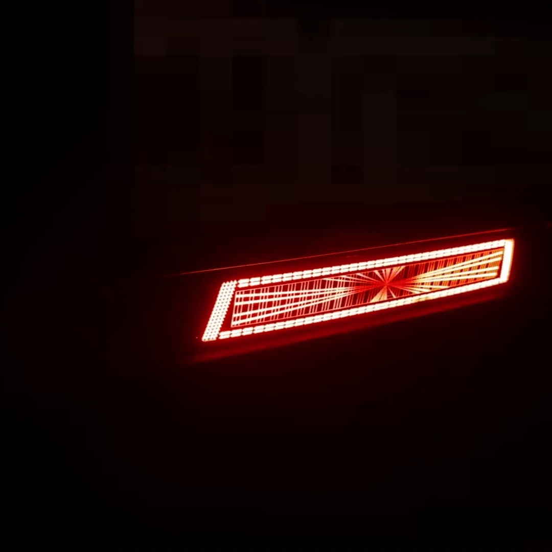 Model Y Juniper Pilot Light with Plaid Style - side angle