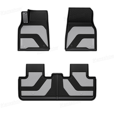 Model Y Juniper TPE Floor Mats - Rear row installation
