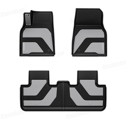 Model Y Juniper TPE Floor Mats - Rear row installation
