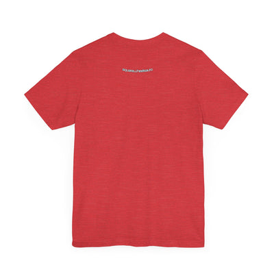 SWA Signature Splash Tee in asphalt color on mannequin