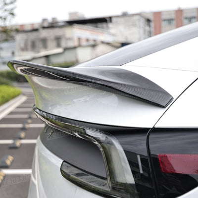 V-Style Rear Spoiler for Tesla Model Y profile view