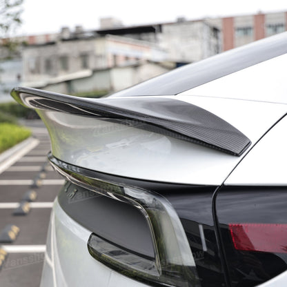 V-Style Rear Spoiler for Tesla Model Y profile view
