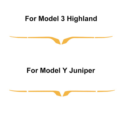 Model Y Juniper PPF Rearview Mirror Cover Trim showcasing protection
