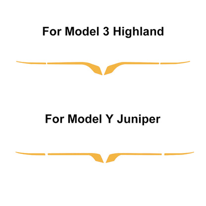Model Y Juniper PPF Rearview Mirror Cover Trim showcasing protection