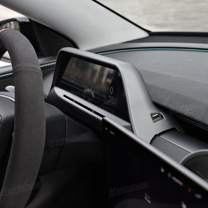 APEX 8.9-Inch CarPlay Screen highlighting seamless integration in Tesla Model Y