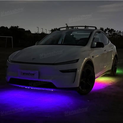 Model Y Juniper Underglow Lights LED Chassis Ambient Lighting Kit - front view