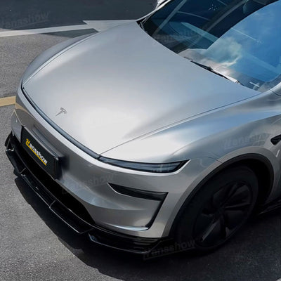 Model Y Juniper ABS Full Aero Body Kit Rear Diffuser installed on vehicle