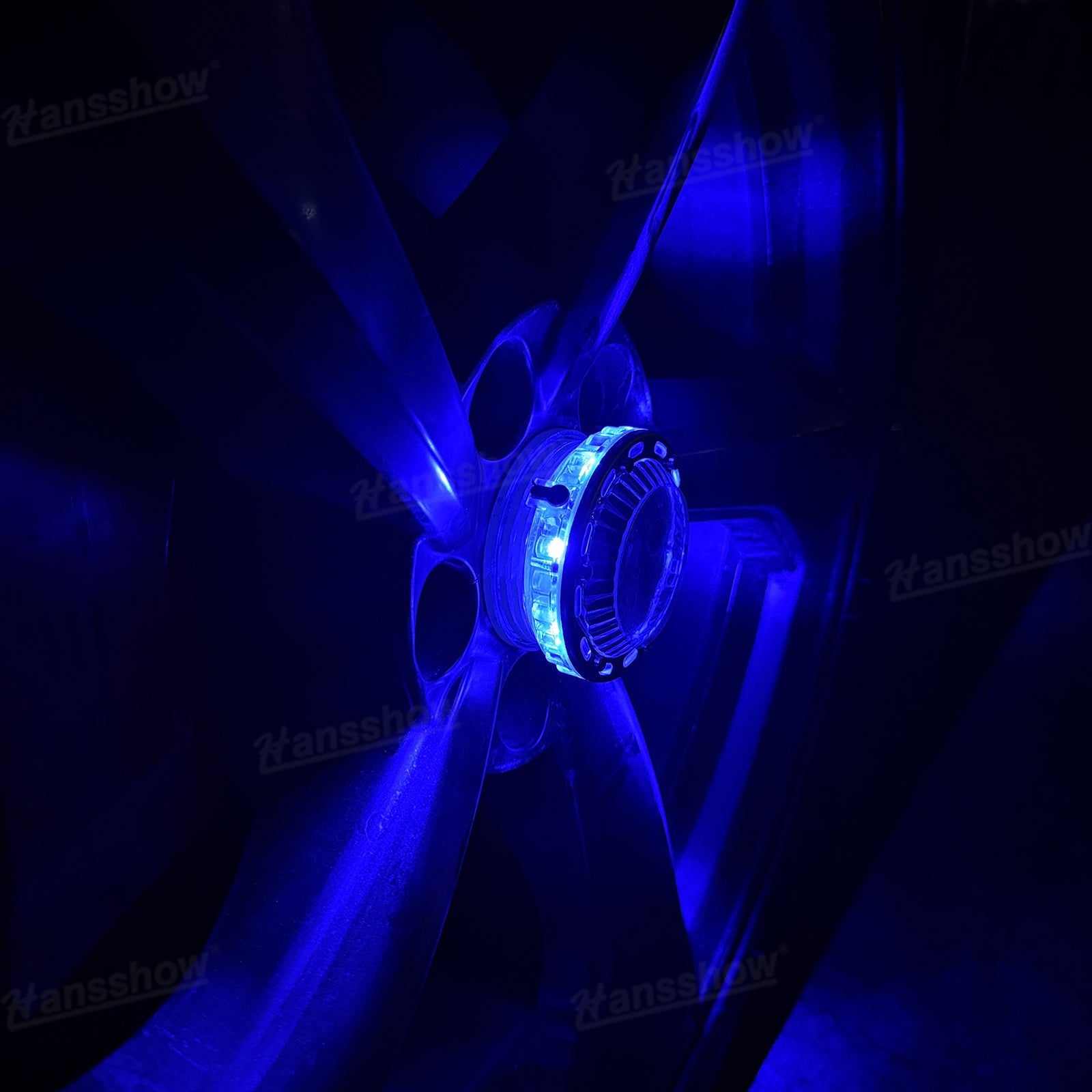 Model Y Juniper Wheel Hub Lights ambient lighting showcase