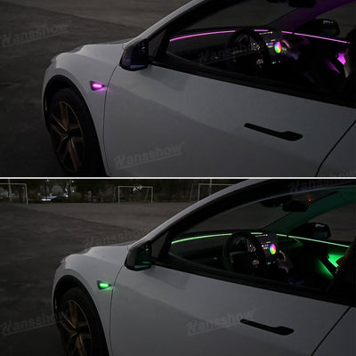 Model Y Juniper Ambient Lighting aesthetic enhancement