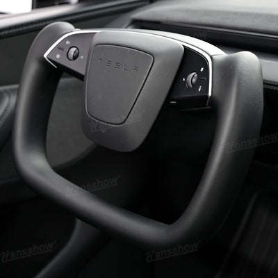 Model Y Yoke Steering Wheel Nappa color options