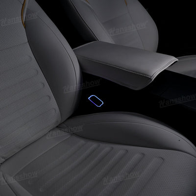 Seat Belt Buckle Ambient Lighting for Tesla Model Y Juniper user experience
