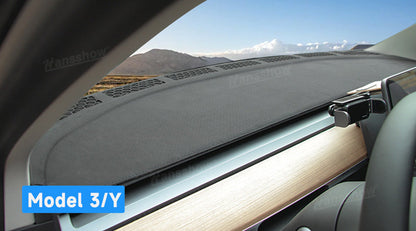 Model Y/3 Dash Mat Cover in Tesla Model 3 interior