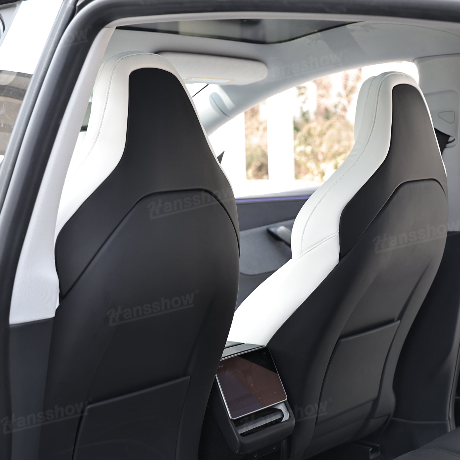 Model Y Juniper Seat Replacement Sport Seats NAPPA Leather Foam Detail