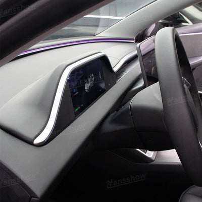 Model Y Juniper Dashboard Display 8.9-Inch F9H Instrument Cluster at night