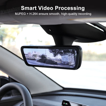 Model Y Juniper Dash Cam demonstrating wide-angle coverage