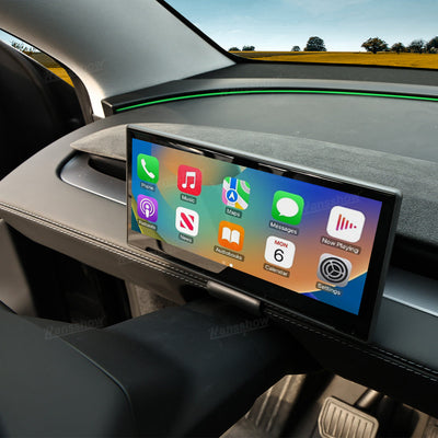 Model Y Juniper Heads Up Display F9 9 Inches Touch Screen front view