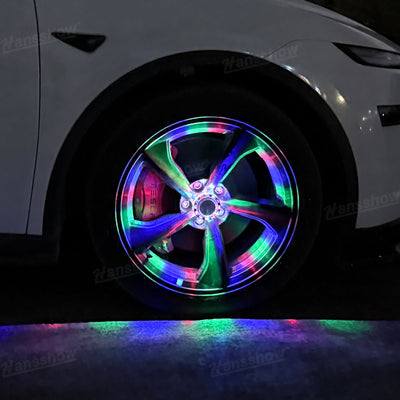 Model Y Juniper Wheel Hub Lights user manual