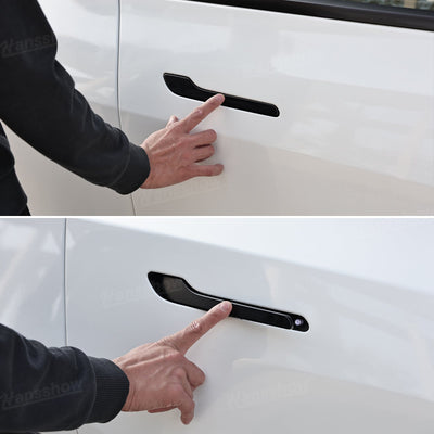 Model Y Juniper Electric Door Handle on Tesla Model Y