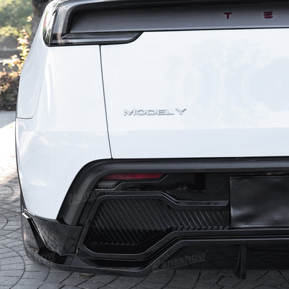 Model Y Juniper ABS Body Kit Performance Style Front Lip - texture detail
