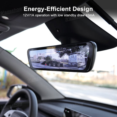 Model Y Juniper Dash Cam capturing scenic drive