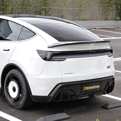 V-Style Rear Spoiler for Tesla Model Y performance enhancement