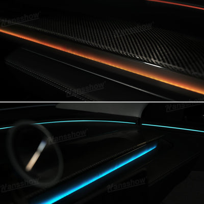 Model Y Juniper Ambient Light 3.0 highlighting sleek design