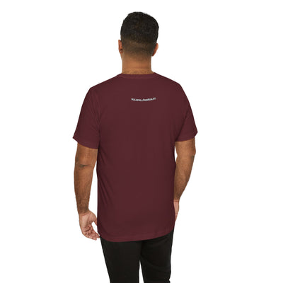 SWA Signature Splash Tee in silver color on rack