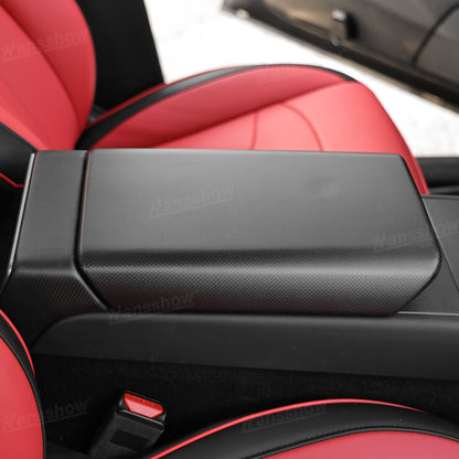 Model Y Juniper Real Carbon Fiber Cover Interior Set aesthetic enhancement