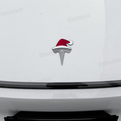 3D Christmas Decorations Waterproof Sticker for Tesla on Model X